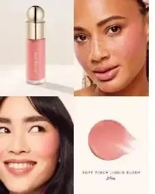 Rare Beauty Lip Gloss Waterproof Non-Stick Cup Lip Glaze Beam Smudge Proof Not Fade Matte Mashed Potato Bliss Happy Joy Blusher