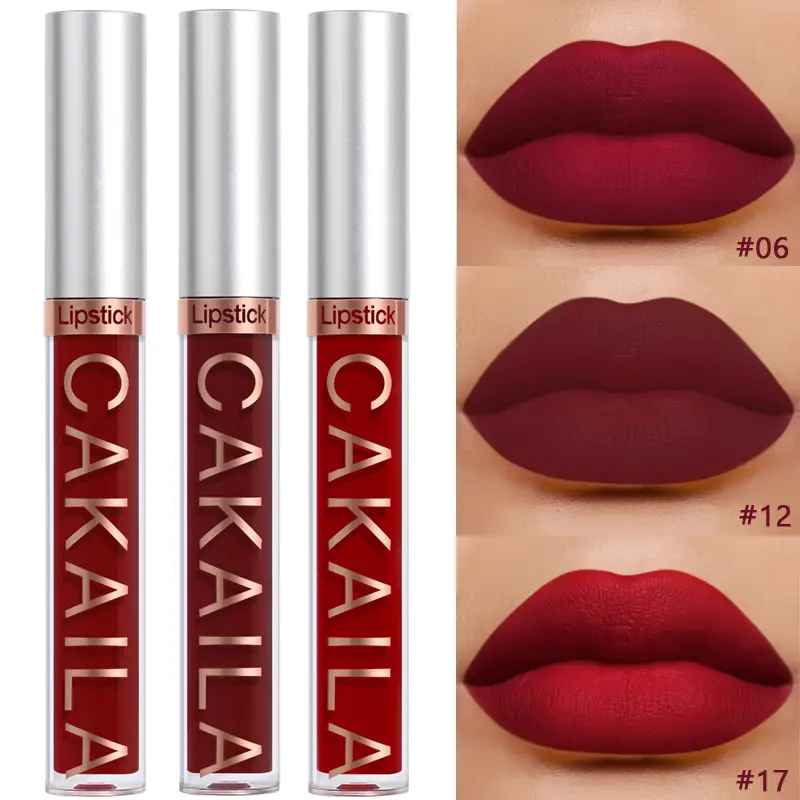 18 Color Waterproof Matte Velvet Lip Glaze Lasting Silky Liquid Lipstick Not Easy To Fade Lip Gloss Makeup Sexy Lip Tint
