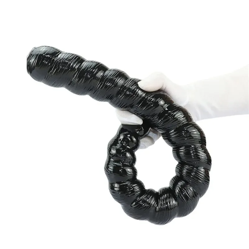 Long Anal Plug Dildo Stimulate Vagina and Anus Big ButtPlug Prostate Massager Sex Toys for Women Men Anal Dilator Adult Products — image 4