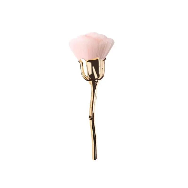 Rose Flower Nail Art Brush Remove Nail Dust Brushes High Quality Acrylic UV Gel Polish Powder Cleaning Tool Beauty Makeup Brush — image 11