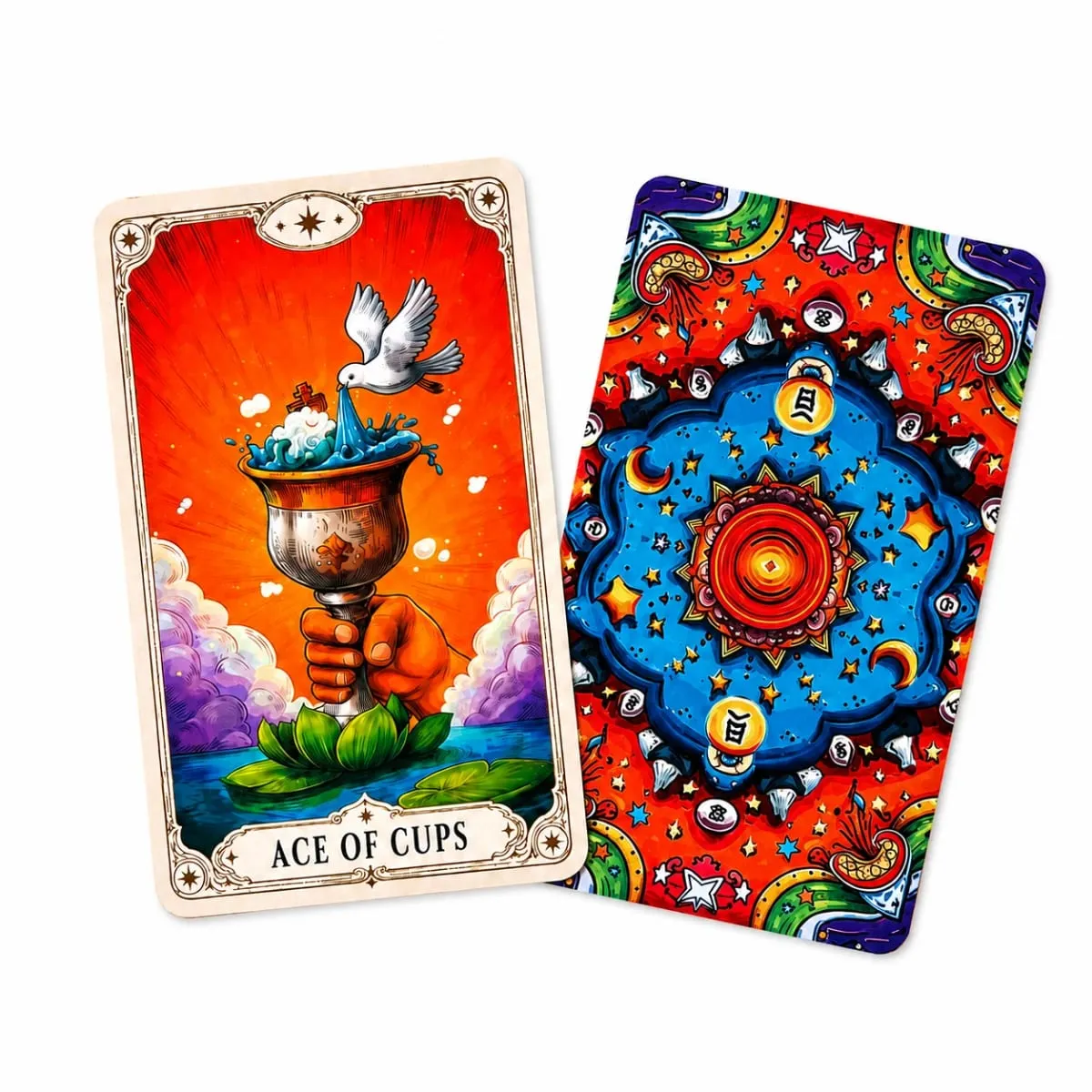 Dek Kartu Tarot Visi Sejati | 78 Kartu Terinspirasi Rider-Waite dengan Buku Panduan Panduan Harian Karir Cinta