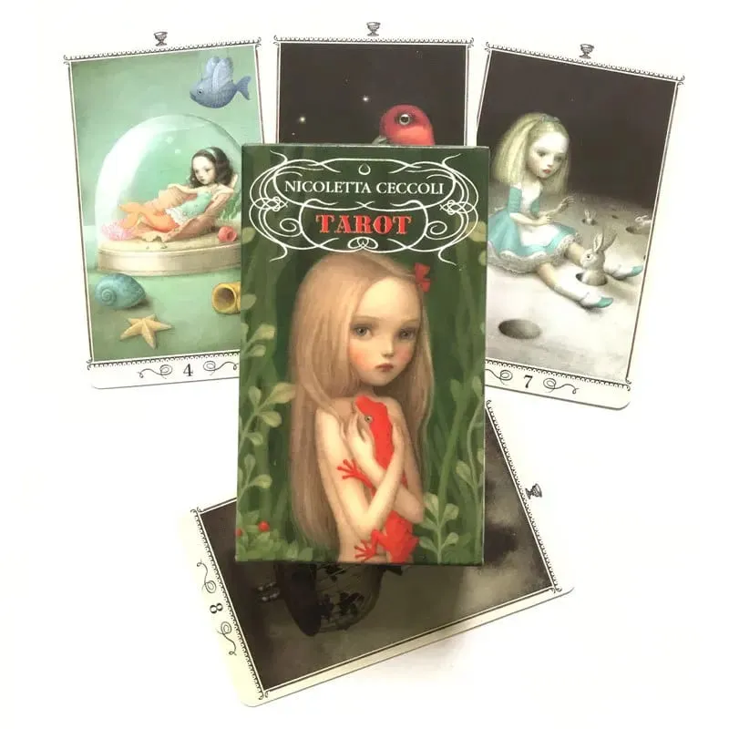 Nicoletta Ceccoli Tarot Cards English Version Board Games