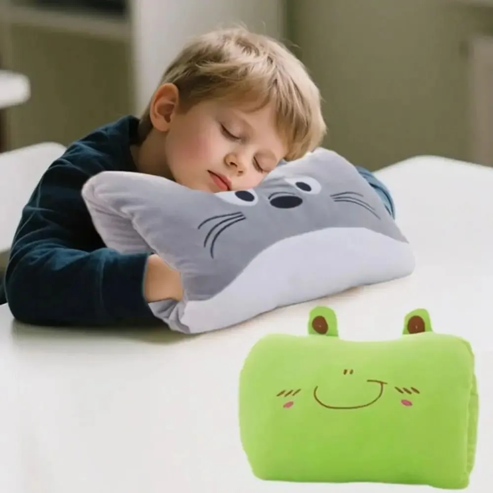 Novas almofadas de pelúcia das crianças pp algodão animal mão aquecedores luvas dos desenhos animados brinquedo nap travesseiros almofadas presente — image 7