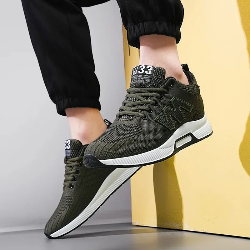 Chunky Sneakers Men Elevator Lift Height Increase Insole 6cm Sports Plus Size 37-46 — image 6