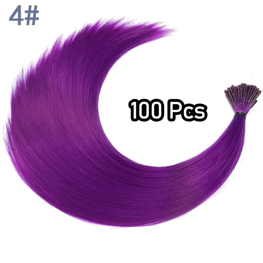 48Pcs Women's Colorful Synthetic Hair Extensions Set 38 Colors Tinsel Wig 26 Colors Feather Extensions Tool Kit for Hairdressing — image 23