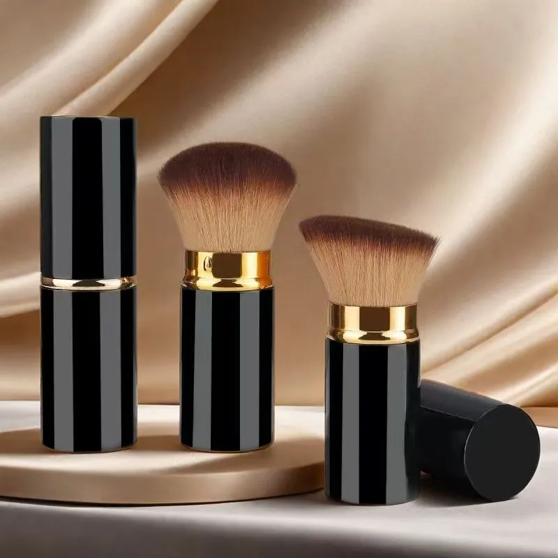 Travel Portable Makeup Brush Set with Storage Bag Blush Foundation Brush Cosmetic Brushes for On-the-Go Beauty Essentials — image 1