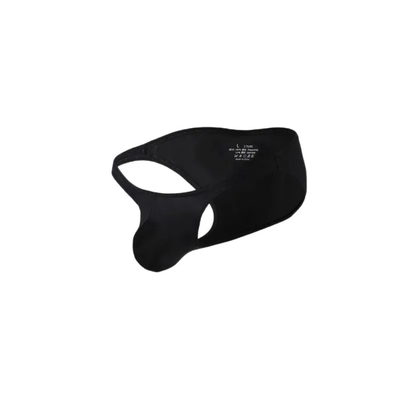 Slip Ultra-fin en soie glacée à séchage rapide, taille basse, sous-vêtements sans couture pour hommes, pochette en U, Lingerie en maille, culotte de voyage — image 20