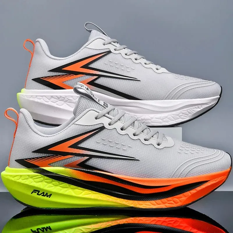 Men Running Shoes Speciality Marathon Sports Breathable Lightweight Carbon Board Women's Trend Athletic Sneakers Women Christmas — image 3