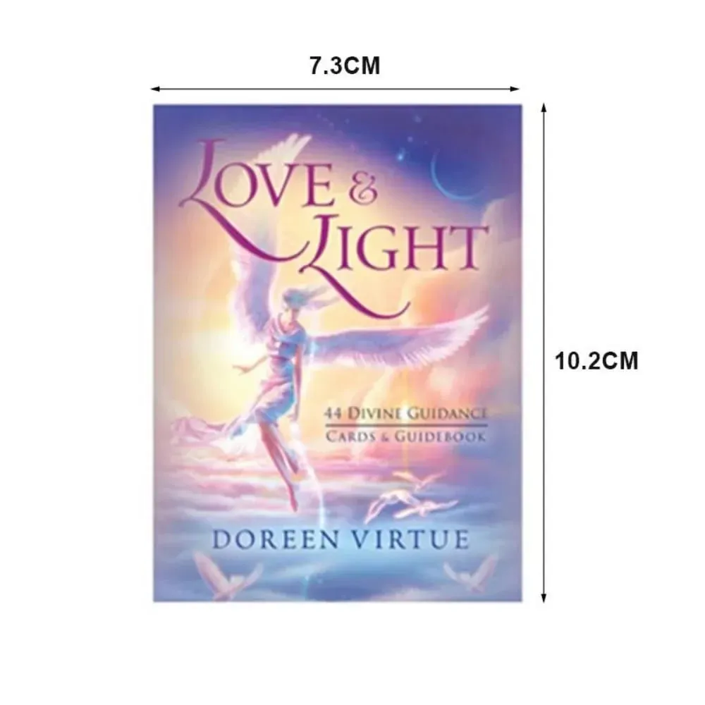 44pcs Love Light Divine Guidance Oracle Cards Playing Board Game Oracle Card 11*6.5cm — image 3