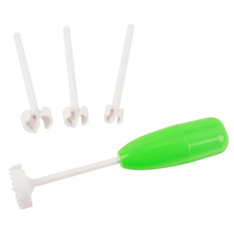 Veggie Corkscrew Carver Set Vege Drill Digging Device Corer Vegetable Spiral Cutter Spiralizer Kitchen Gadget — image 5