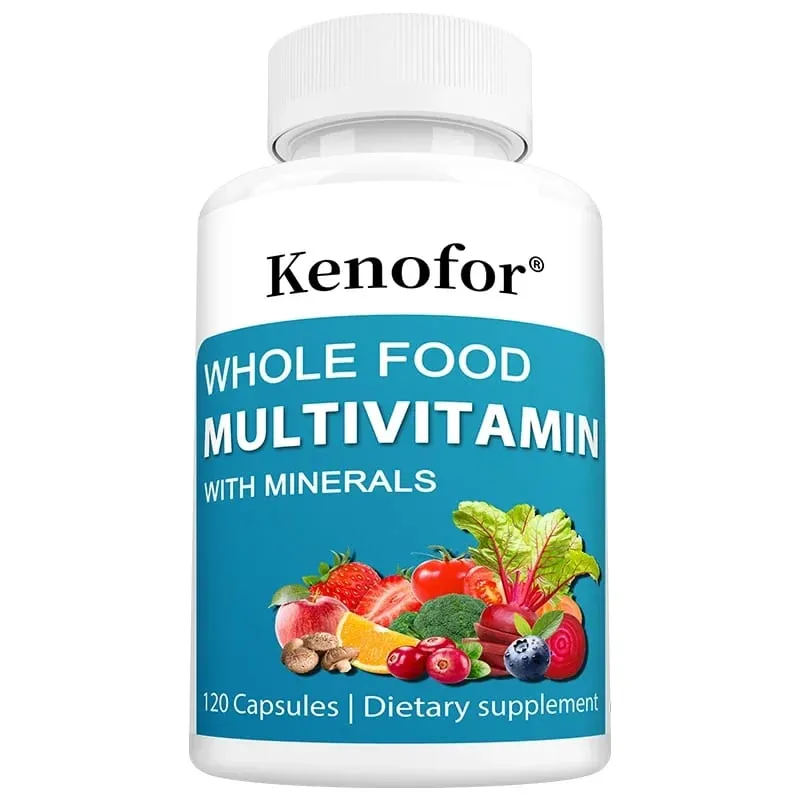 Multivitamin-Kapseln enthalten Biotin und Magnesium als Antioxidantien und helfen, die Immunfunktion, Energie und die Gesundheit des Immunsystems zu stärken — image 9