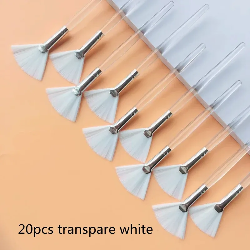 10/20/50pcs Fan Shape Facial Mask Brush Multifunctional Makeup Brushes Essential Oil Women Facial Body Beauty Makeup Tools Brush — image 13