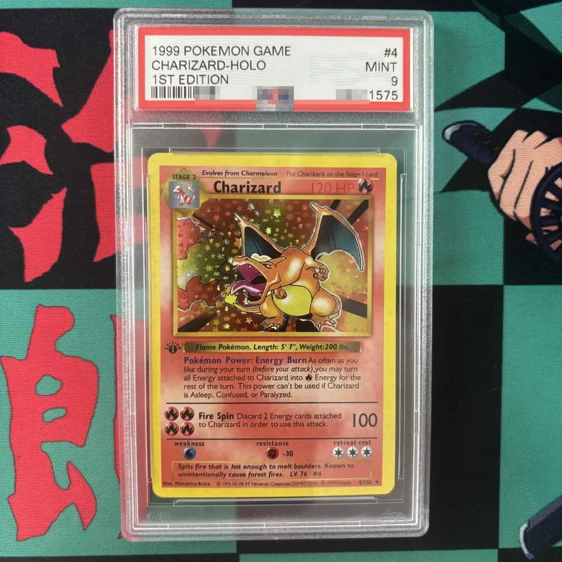 DIY 1999 GAME English Version 4/102 1ST EDITION -HOLO Collection Card Card Anime Game Card Gift Toy