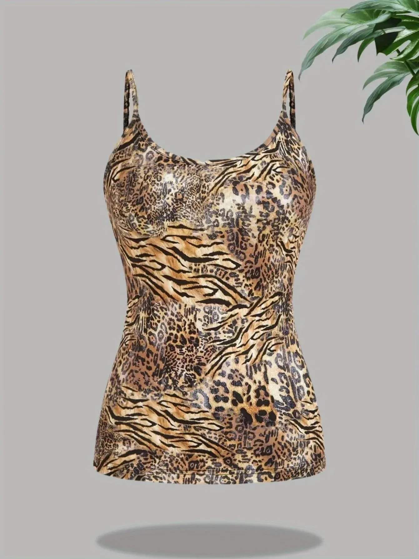 New Spring Summer and Autumn Sexy Strap Leopard Print Suspender