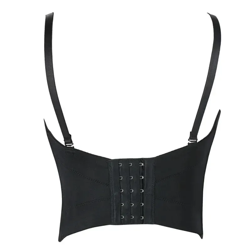 Visivane Rivet Beading y2k Tank Tops Women Bra Blusas Short Corset Woman Clothing Stage Party Shaper Ladies Crop Shirt Camis — image 4