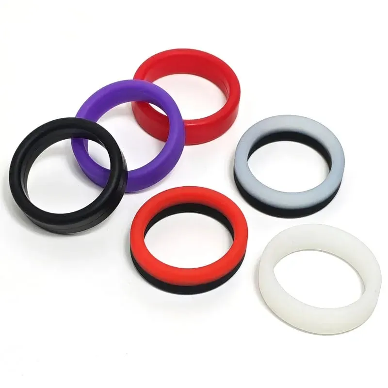 3pcs/set Penis Ring Delay Ejaculation Silicone Reusable Semen Cock Rings on for Men Enlargement Sex Toys For Men Couple Rings — image 3