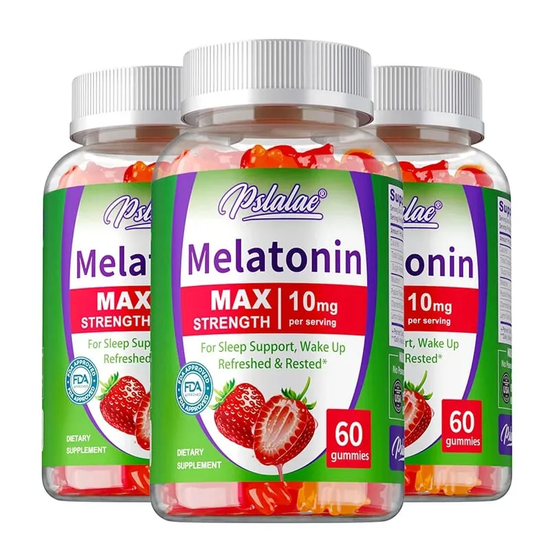 Melatonin Gummy - Aids Sleep Improves Insomnia Regulates Biological Clock Improves Immunity Adult Health Products