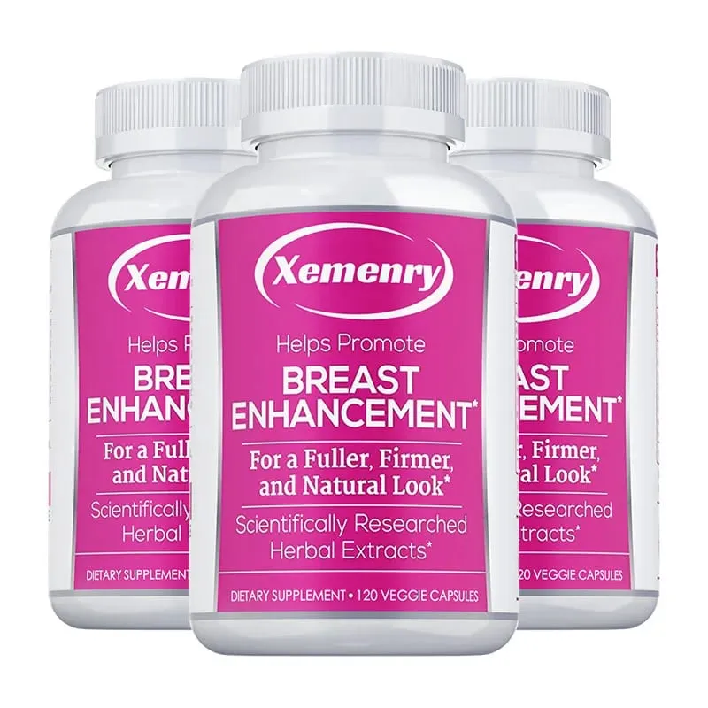 Breast Enhancement Capsules - Supports Balanced Estrogen Metabolism Enlarges Breasts Improves Skin Regulates Mood Non-GMO — image 8