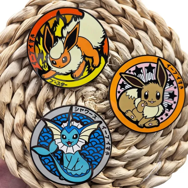 Pokemon Enamel Pin Lapel Pins for Backpacks Brooches Iron Badges Fashion Brooch for Clothes Jewelry Gifts Friends — image 5