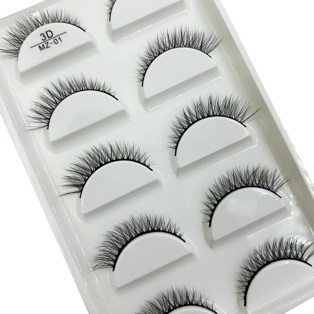 New 28 Style 5 Pairs Natural Mink False Eyelashes Makeup Eyelash Extension Fake Eye Lashes Faux Cils Make Up Beauty Cilios — image 2