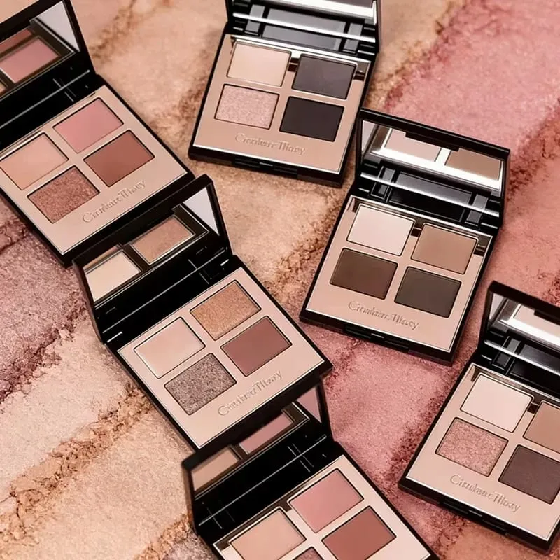 Charlotte Tilbury Palet Mewah Bantal Bicara Palet Lidschatten Nude Pink 4 In 1 Langanhaltend Matt Schimmernd Augen Makeup — image 5
