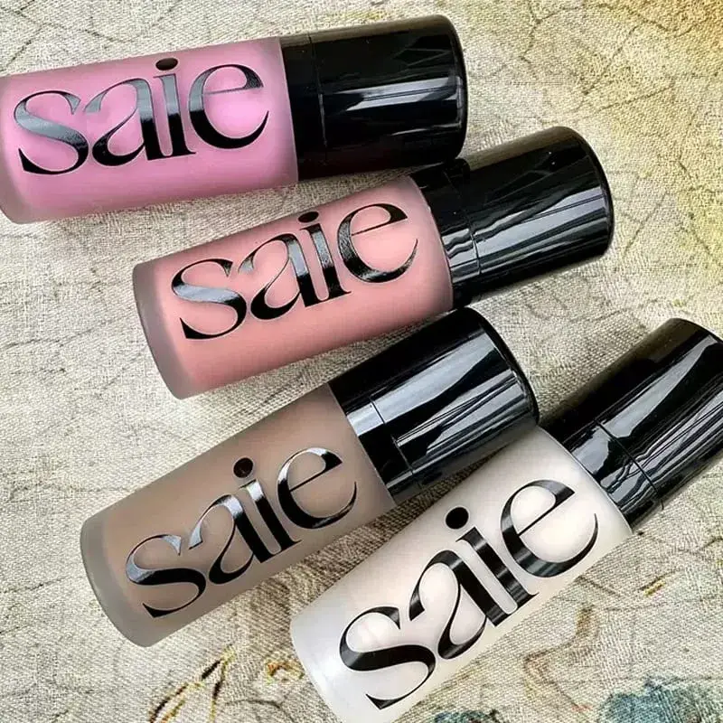 Fashion Saie Liquid Blush Cream Long Lasting Lightweight Natural Glow Face Makeup Cosmetics Bronze Contouring Cream Fair Light — image 5