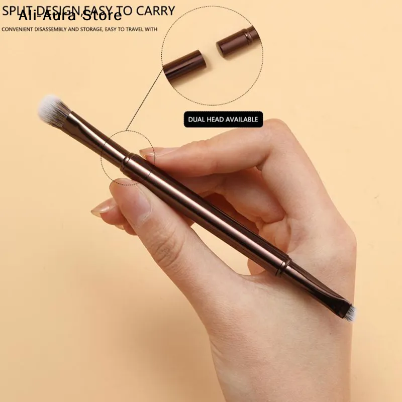 6st Mini Travel Makeup Borstar Set Med Box Portable Cosmetic Powder Foundation Blush Concealer Borstar Makeup Tools — image 1