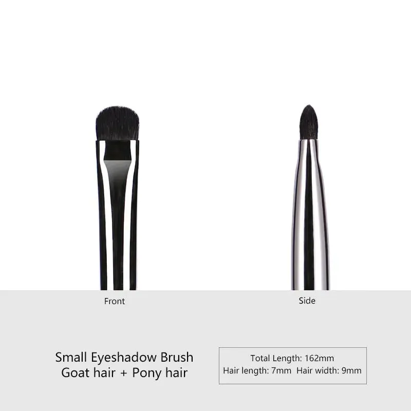 1pc High end Animal Hair Detail Eyeshadow Makeup brushes Highlight Make up brushes Eye Shadow Conceal Ebony Handle pencil beauty