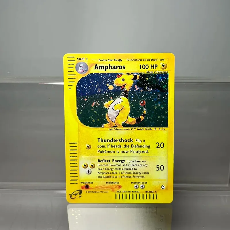 PKM-Karten Steelix Alakazam Scizor Einzelfolienkarten Raichu Slowking Game Collection-Karten PTCG-Ersatzkarten Aquapolis-Serie — image 9