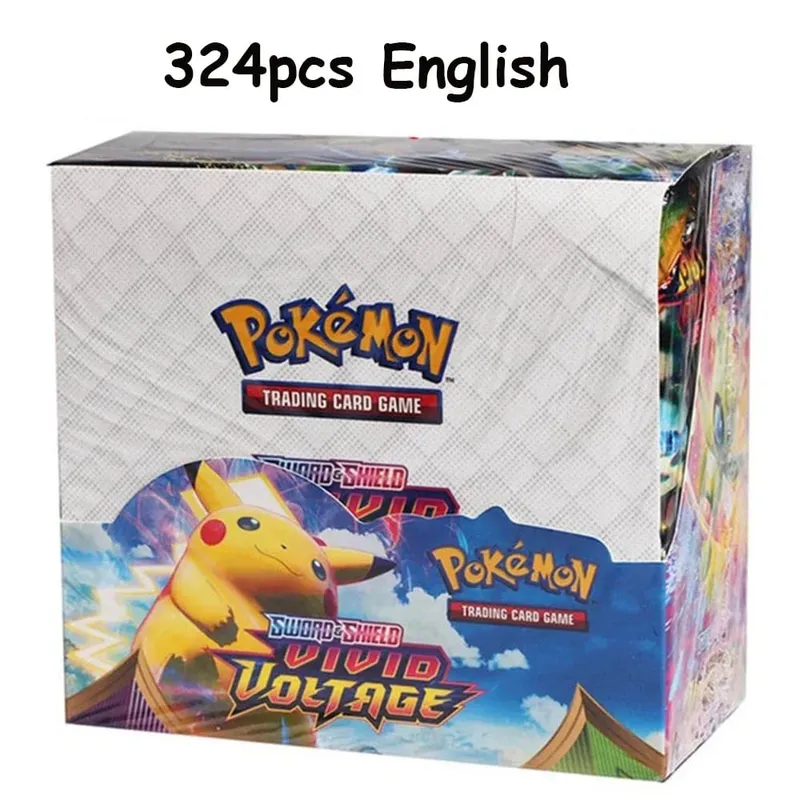 ★Newest 324Pcs Pokemon Cards Sun & Moon XY Evolutions Pokemon Booster Box Collectible Tradiner Card Game toy for children! — image 7