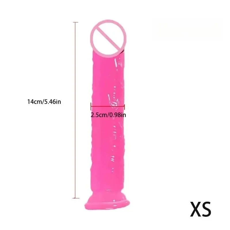 Pink Soft Realistic Dildo With Suction Cup Gode Consolador Big Penis Silicone Anal Adult Sex Toys Dilldo Plugs For Women Lesbian — image 9