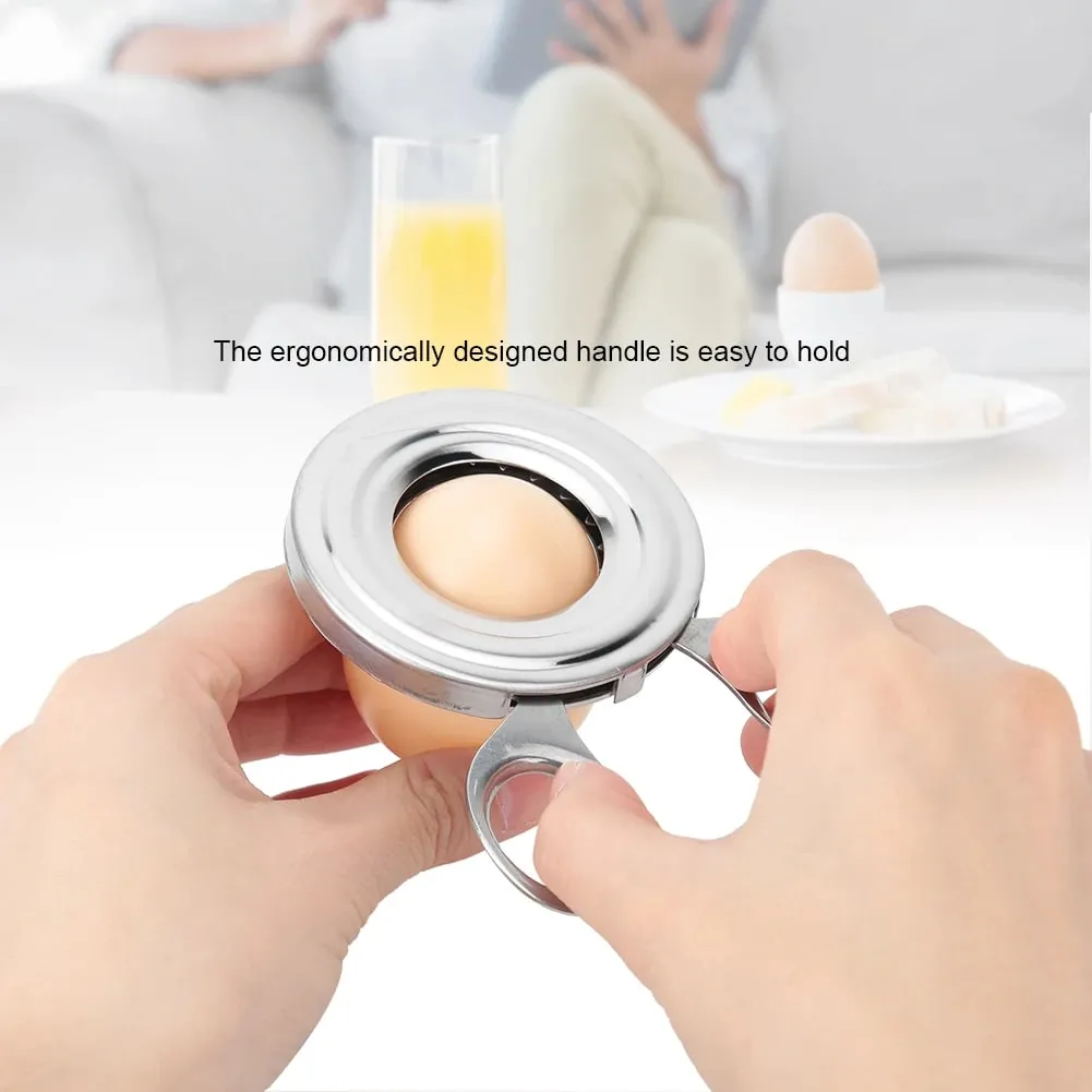 Boiled Egg Cutter Egg Scissor Kitchen Tool Stainless Steel Egg Cutter Boiled Egg Shell Scissor Peeling Tool Kitchen Accessories