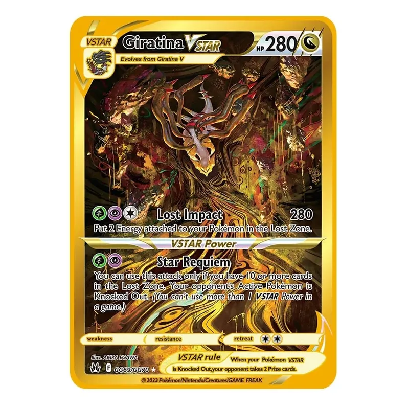 Kartu Logam Pokemon Baru Yang Keren 10000 Poin Kartu Super Arceus Charizard Bahasa Inggris Mewtwo Lucario Greninja Lillie Kartu Anime — image 8
