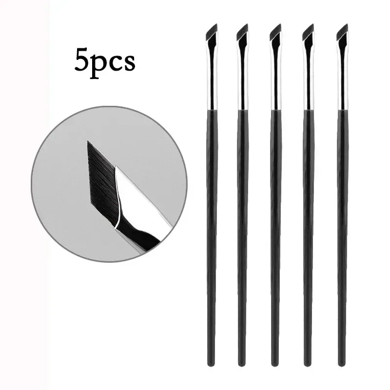 Upgrade Blade Eyeliner Brush Ultra Thin Fine Angle Flat Eyebrow Brush Under The Eyes Place Makeup Brush Precise Detail Brushes