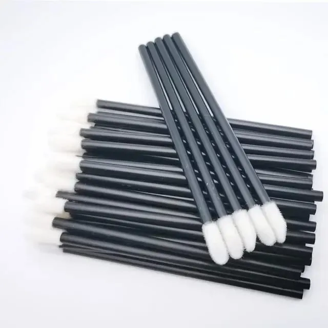 50Pcs Disposable Lip Brush Eyelash Makeups Microbrush Lash Extension Mascara Applicator Lipstick Wands Set Cosmetic Makeup Tools — image 2