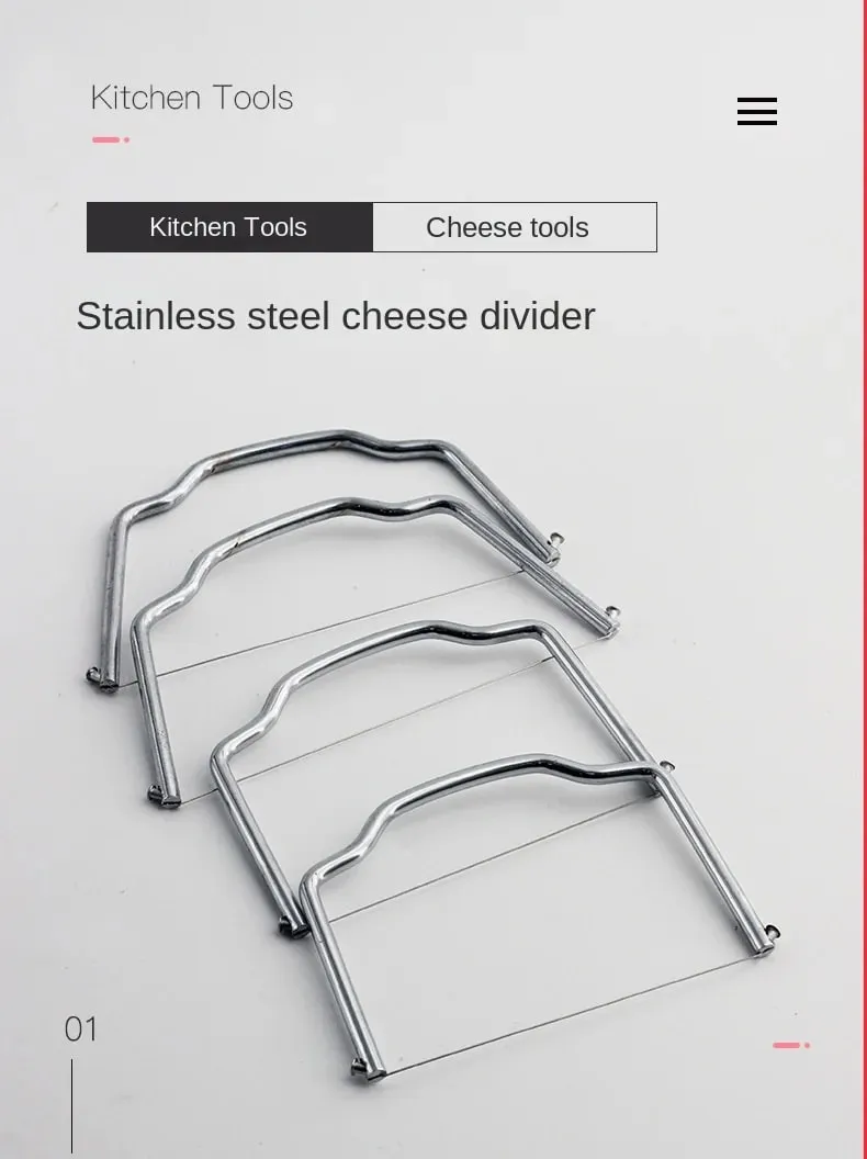 Stainless steel foie gras cut cheese slicer cheese planer multi-purpose butter knife Western food