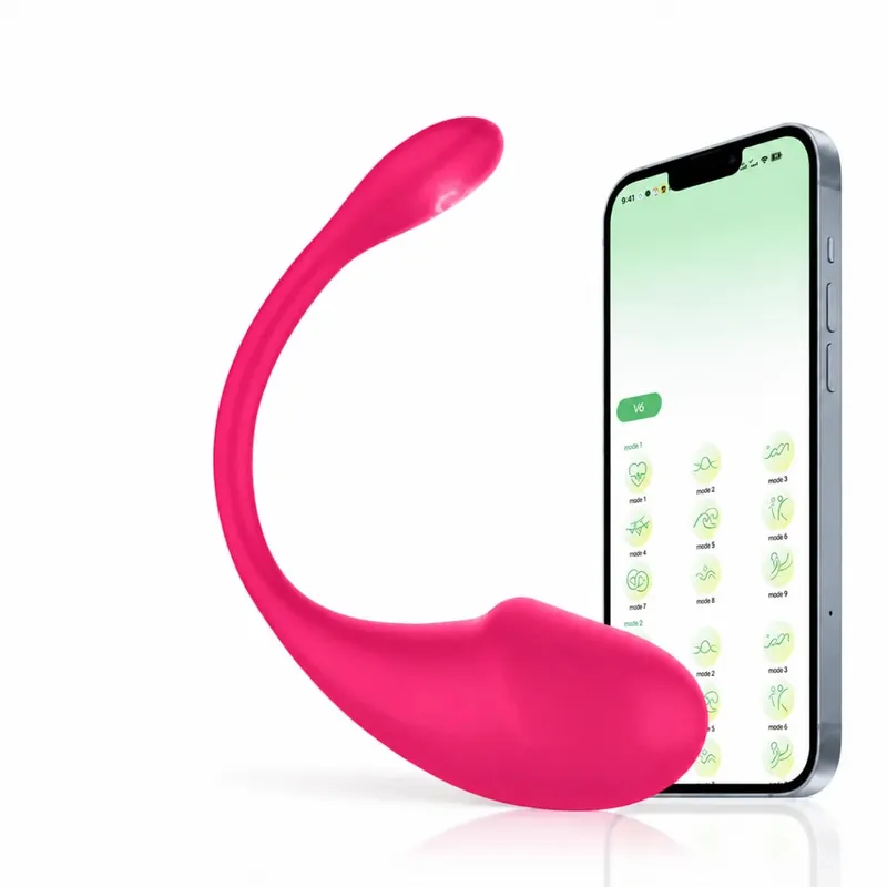 Potente vibratore per uovo di controllo dell'app indossabile Stimolatore vaginale clitorideo tipo U per coppie Massaggio Giocattolo del sesso del punto G per le donne 18+