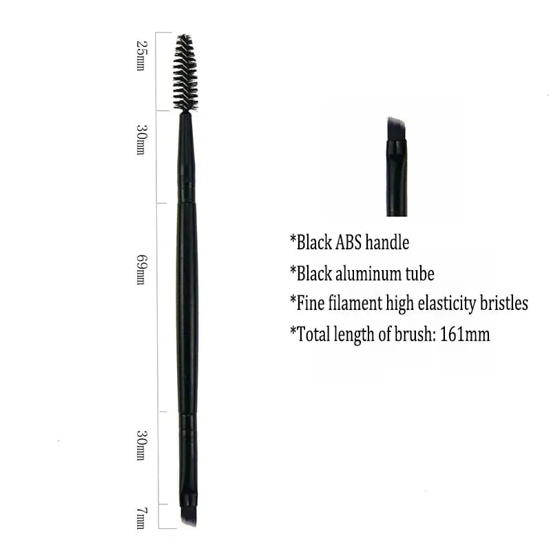 New Eyebrow Brush Brow Eyeliner Brush Concealer Brush Professional Makeup Brushes Microbrashi for Eyelashes HZS03 — image 9