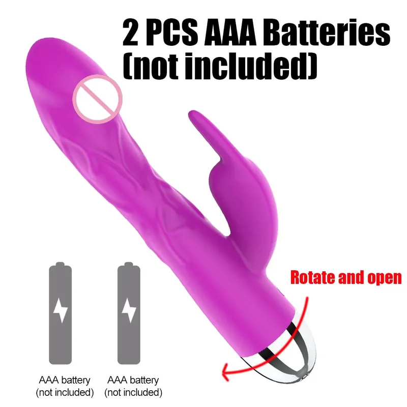 Large Dildo G Spot Vibrator Rabbit Clitoral Clit Stimulation Realistic Penis Sex Shop Sex Toy Adult Product Vibrador for Women — image 12