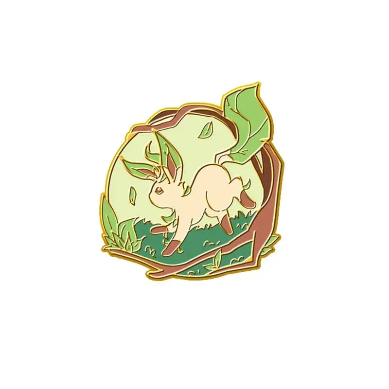 Pokemon Eeveelution Eevee Enamel Pins for Clothes Badges on Backpack Lapel Pin Decoration Anime Jewelry Accessories Gifts — image 18