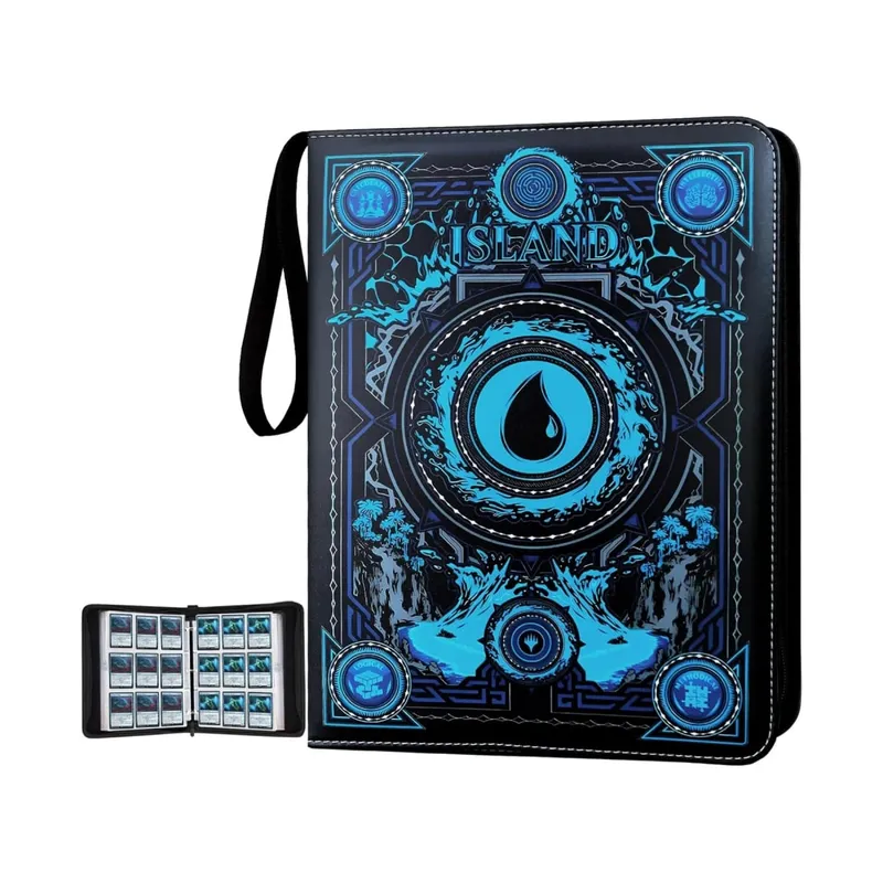 9 Pocket Card Binder with Sleeves 900 Double Sided Pocket Premium Collector Card Album Card Collection Folder for Game Sport — image 8
