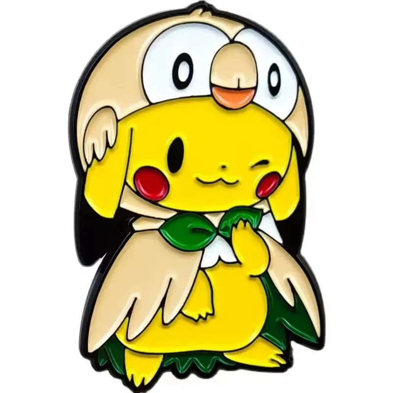 Cute Cartoon Pokemon Pikachu Lapel Pins for Backpack Enamel Pin Badges Brooch for Clothes Fashion Jewelry Holiday Gifts — image 35