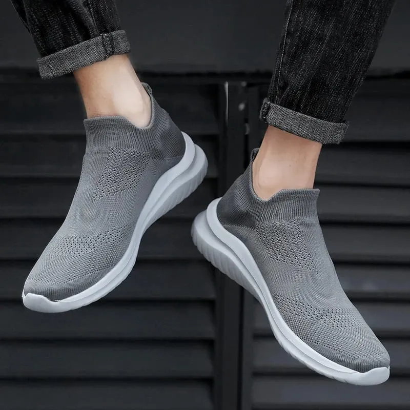Men's Casual Sneakers Comfortable Socks Walking Shoes 2025 Spring New Comfortable Men's Casual Shoes Light Sneakers Men Shoes — image 4