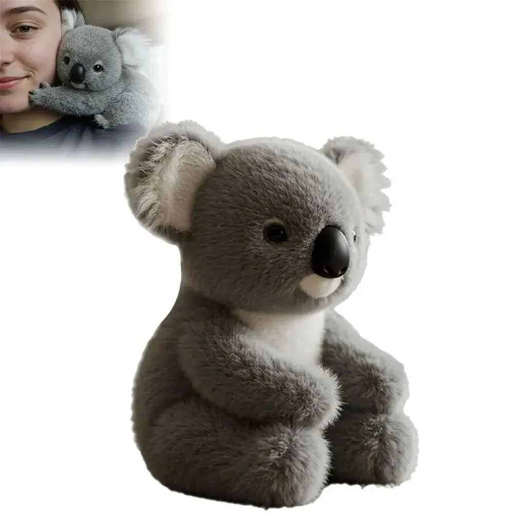 Soft Koaly Plush Toy Cute Mimics Natural Movement Stuffed Toys Emotional Support Plush Pillow for Emotional Support