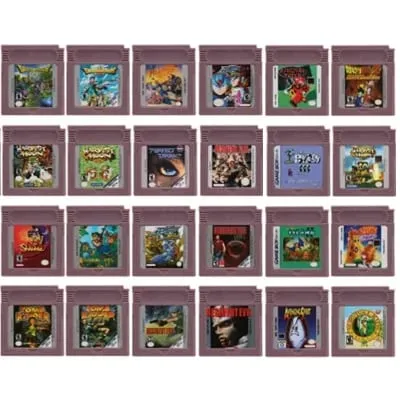 GBC Game Cartridge 16 Bit Video Game Console Card Super Warriors Island Mega Man Harvest Moon for GBC/GBA — image 1