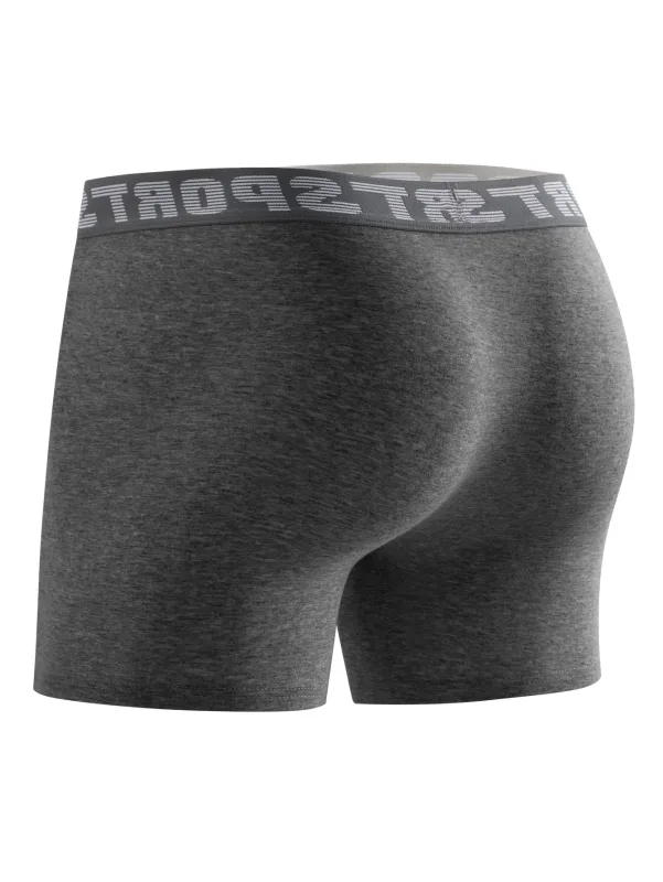 10 Pieces Men's Long Underwear Breathable Soft Men's Long Boxer Briefs Personality Trend Fashion Athleisure Classic Men's Pants — image 6