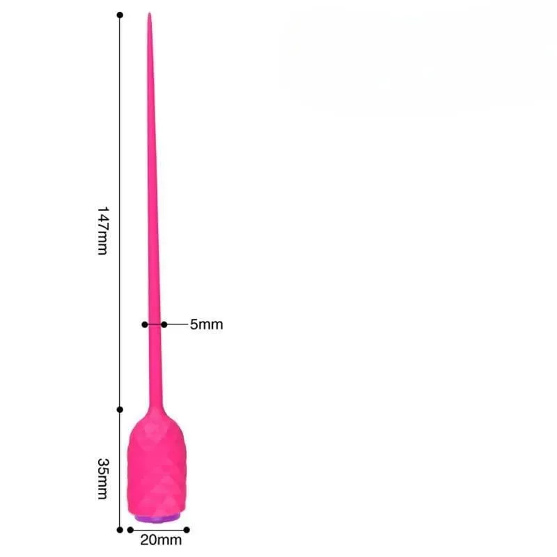 Long Urethral Vibrator Catheter Urethra Sound Dilator Massager 10 Speed Dildo Vibrator Catheter Penis Plug Sex Toys for Men Gay — image 11