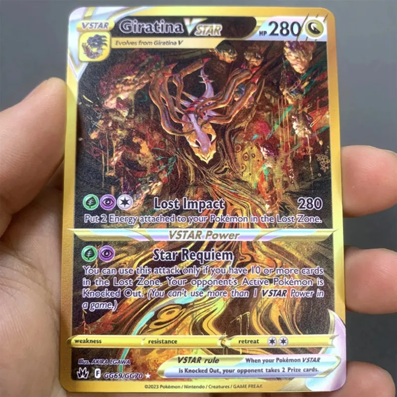 ภาษาอังกฤษโลหะการ์ด Pokemon DIY Arceus Mewtwo Charizard Pikachu เหล็กเงา Pokémon GX Vmax EX เกมคอลเลกชันเด็กการ์ดของเล่นของขวัญ — image 23
