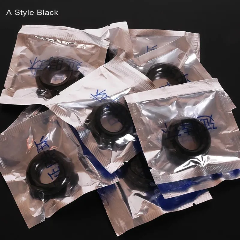 Intimate Goods For Men 5-100PC Καθυστέρηση εκσπερμάτωσης Κλείδωμα σιλικόνης Δαχτυλίδι σπέρματος σεξ Παιχνίδι για ενήλικες Ερωτικό δαχτυλίδι κόκορα Εξωτικό αξεσουάρ