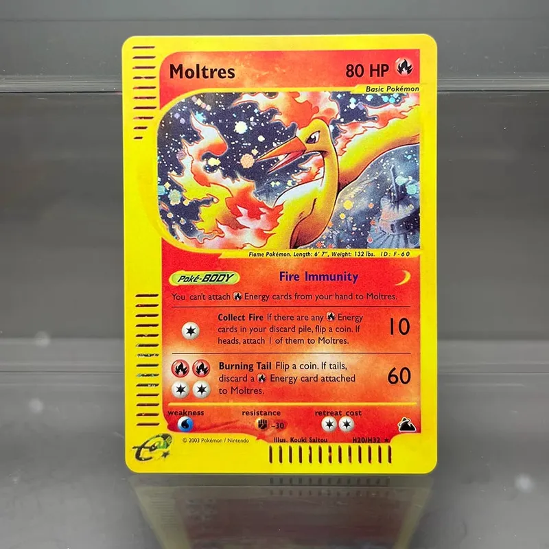 Kad PKM Charizard Steelix Celebi Kad Kerajang Tunggal Magneton Gengar Kad Koleksi Permainan Klasik Kad Proksi PTCG — image 19